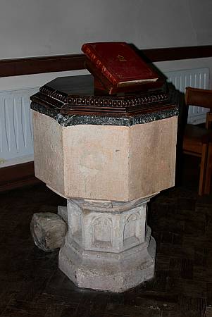 Ropley  - The Font